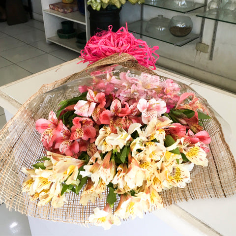 Bouquet of alstroemeria