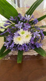 AGAPHANTUS AND MALAYSIAN MUMS BOUQUET